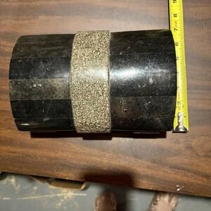 Black and gold decorative box